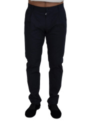 Jeans & Pants Elegant Blue Cotton Stretch Pants 690,00 € 8057155301454 | Planet-Deluxe