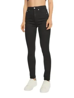 Calvin Klein Damenjeans Schwarz HW – Stilvoll & Elegant