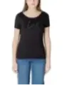 "Ea7 T-Shirts im Sale | EA7 Damen Basic T-Shirt Schwarz online kaufen"|Planet-Deluxe