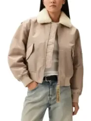 "Calvin Klein Jeans Jacken im Sale | Calvin Klein Beige Damenjacke online kaufen"|Planet-Deluxe
