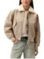 "Calvin Klein Jeans Jacken im Sale | Calvin Klein Beige Damenjacke online kaufen"|Planet-Deluxe