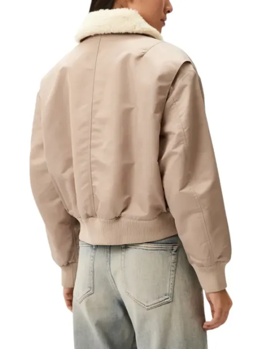 "Calvin Klein Jeans Jacken im Sale | Calvin Klein Beige Damenjacke online kaufen"|Planet-Deluxe
