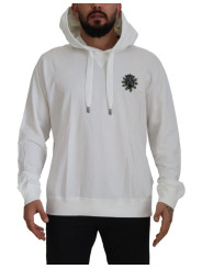 Sweaters Stunning White Hooded Sweater 890,00 € 8054319863377 | Planet-Deluxe