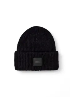 "Calvin Klein Alpaka-Woll Beanie Schwarz – Luxus & Wärme"