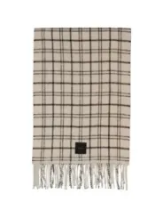 "Calvin Klein Schals im Sale | Calvin Klein Herrenschal Beige Karo online kaufen"|Planet-Deluxe