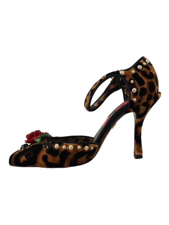 Pumps Chic Leopard Ankle Strap Sandal Heels 1.850,00 € 8053286189466 | Planet-Deluxe