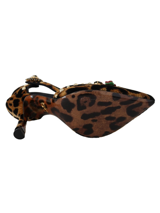 Pumps Chic Leopard Ankle Strap Sandal Heels 1.850,00 € 8053286189466 | Planet-Deluxe