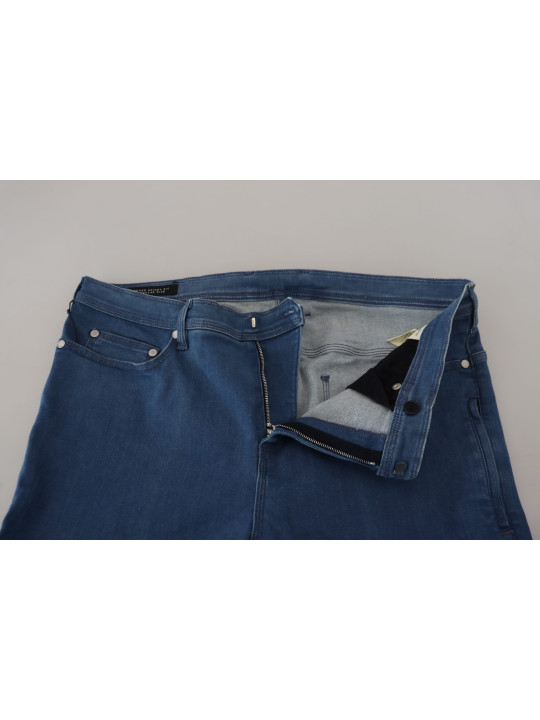 Jeans & Pants Chic Skinny Blue Pants for a Sharp Look 340,00 € 8058301882322 | Planet-Deluxe
