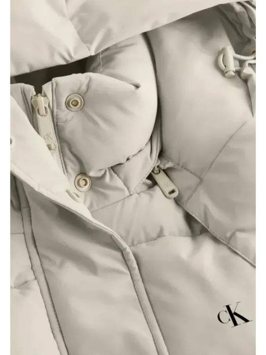 "Calvin Klein Jeans Jacken im Sale | Calvin Klein Beige Damen Pufferjacke online kaufen"|Planet-Deluxe