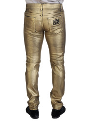 Jeans & Pants Elegant Gold Denim Elegance 1.370,00 € 8057142464780 | Planet-Deluxe