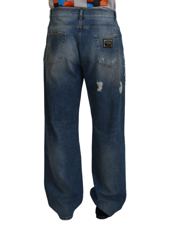 Jeans & Pants Stunning Tattered Denim Italian Jeans 1.030,00 € 8057142429246 | Planet-Deluxe