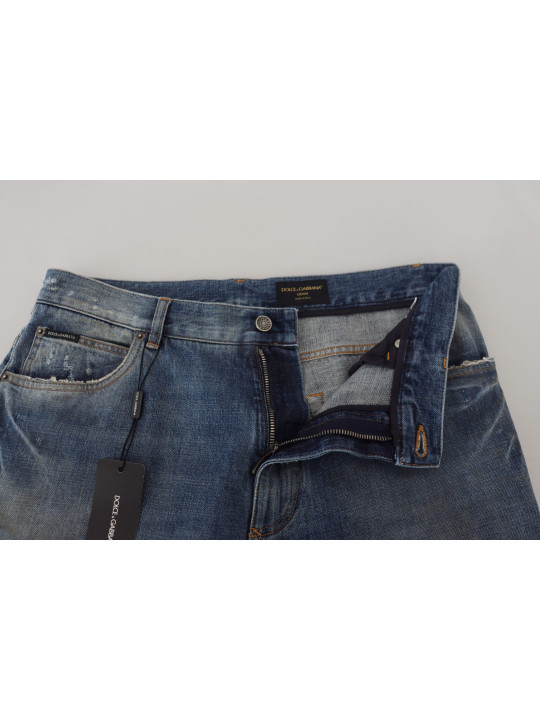 Jeans & Pants Stunning Tattered Denim Italian Jeans 1.030,00 € 8057142429246 | Planet-Deluxe