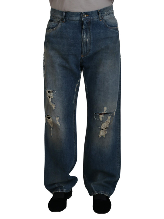 Jeans & Pants Stunning Tattered Denim Italian Jeans 1.030,00 € 8057142429246 | Planet-Deluxe