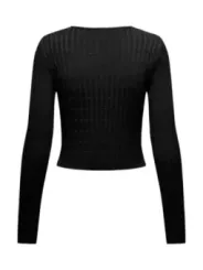 "Only T-Shirts im Sale | Only Classic Black Langarm-Shirt online kaufen"|Planet-Deluxe