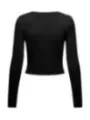 "Only T-Shirts im Sale | Only Classic Black Langarm-Shirt online kaufen"|Planet-Deluxe