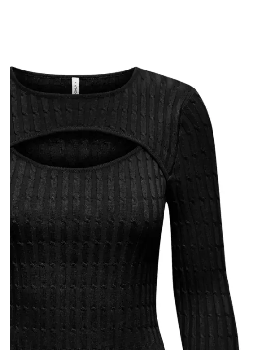"Only T-Shirts im Sale | Only Classic Black Langarm-Shirt online kaufen"|Planet-Deluxe