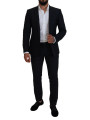 Suits Sleek Martini Style Wool-Silk Men's Suit 2.690,00 € 8057001771875 | Planet-Deluxe