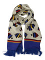 Scarves Multicolor Silk Men's Scarf Wrap 560,00 € 8059226643944 | Planet-Deluxe