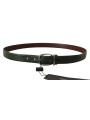 Belts Elegant Italian Leather Crocodile Belt 1.780,00 € 8053901399300 | Planet-Deluxe