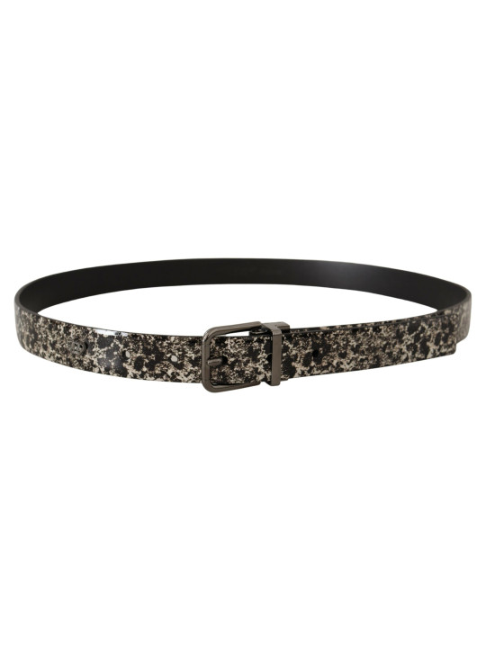 Belts Elegant Marble Print Leather Belt 630,00 € 8059226782216 | Planet-Deluxe