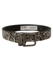 Belts Elegant Marble Print Leather Belt 630,00 € 8059226782216 | Planet-Deluxe