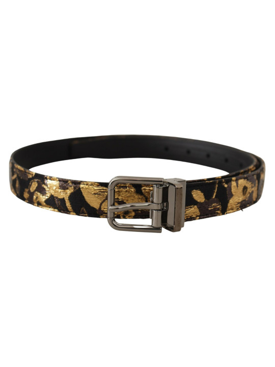 Belts Multicolor Leather Belt with Black Buckle 630,00 € 8054802132959 | Planet-Deluxe