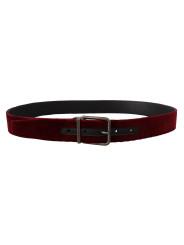 Belts Velvet Maroon Elegance Belt 540,00 € 8052145627743 | Planet-Deluxe