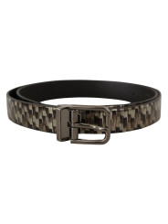 Belts Elegant Leather Silver Buckle Belt 630,00 € 8059226781936 | Planet-Deluxe