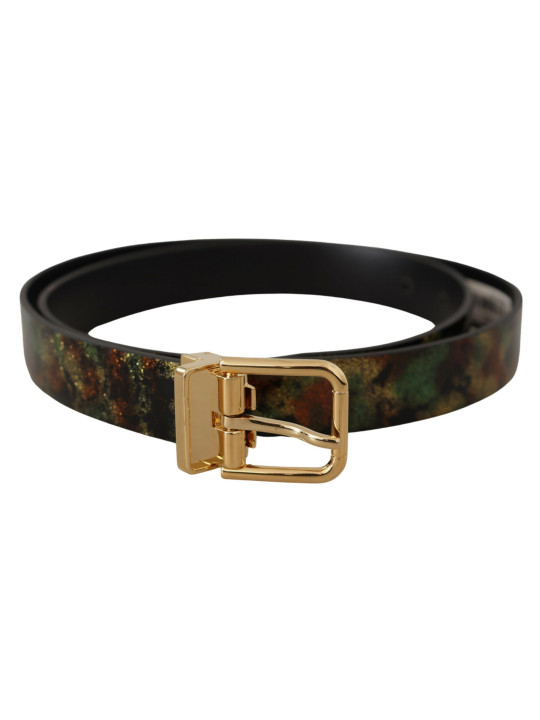 Belts Elegant Leather Belt with Bronze Buckle 630,00 € 8059226781721 | Planet-Deluxe