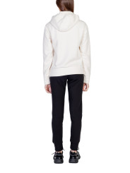 Weißer Ea7 Kapuzenpullover lässiger Schnitt