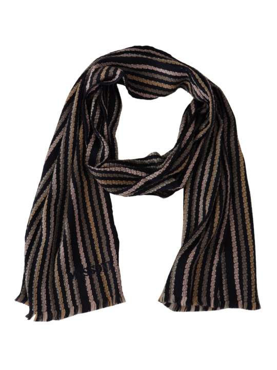 Scarves Authentic Multicolor Wool Mens Scarf 310,00 € 9910051051627 | Planet-Deluxe