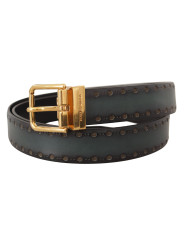 Belts Emerald Elegance Leather Belt 540,00 € 8059226979326 | Planet-Deluxe