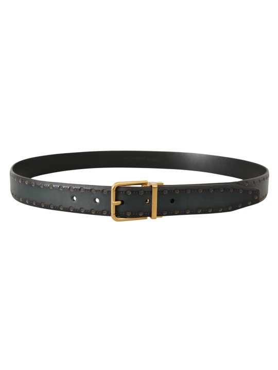 Belts Emerald Elegance Leather Belt 540,00 € 8059226979326 | Planet-Deluxe