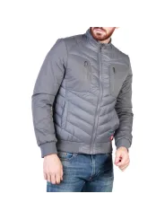 Graue Sparco COLUMBUS_GREY Steppjacke Herren