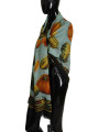 Scarves Vegetable Print Silk Blend Scarf 390,00 € 8054802970087 | Planet-Deluxe