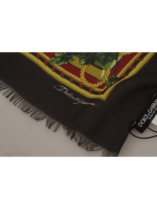 Scarves Vegetable Print Silk Blend Scarf 390,00 € 8054802970087 | Planet-Deluxe