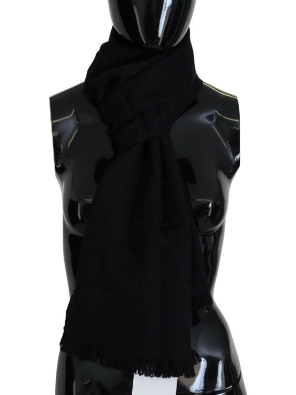 Scarves Elegant Wool Scarf with Fringes 220,00 € 7333413003959 | Planet-Deluxe