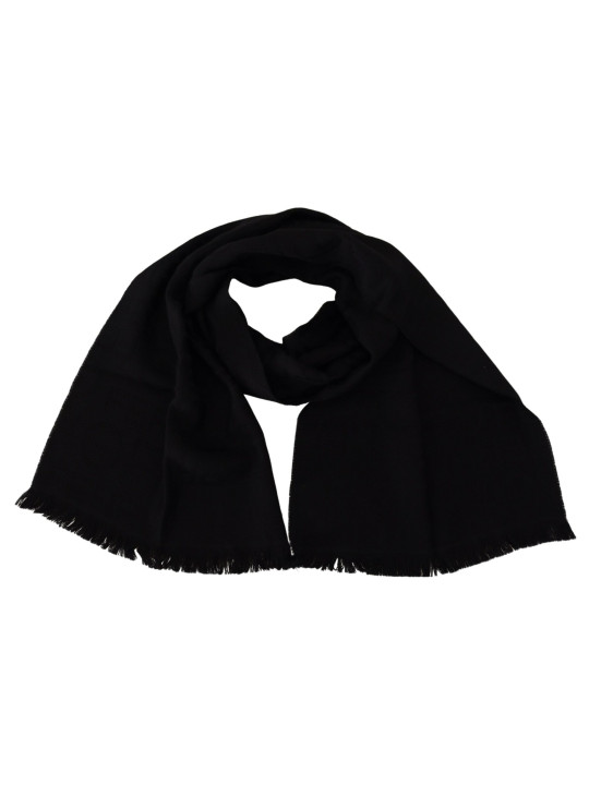 Scarves Elegant Wool Scarf with Fringes 220,00 € 7333413003959 | Planet-Deluxe