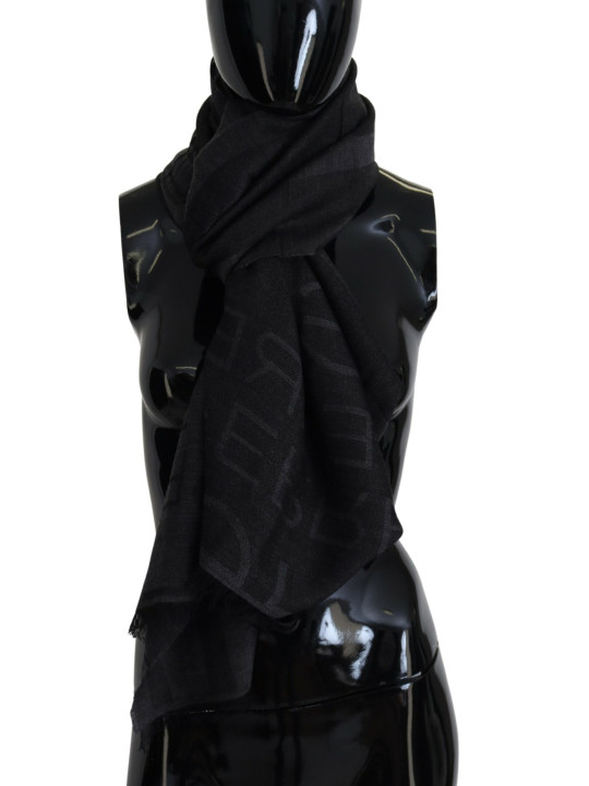 Scarves Elegant Fringed Wool Blend Scarf 220,00 € 7333413003935 | Planet-Deluxe