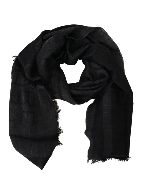 Scarves Elegant Fringed Wool Blend Scarf 220,00 € 7333413003935 | Planet-Deluxe