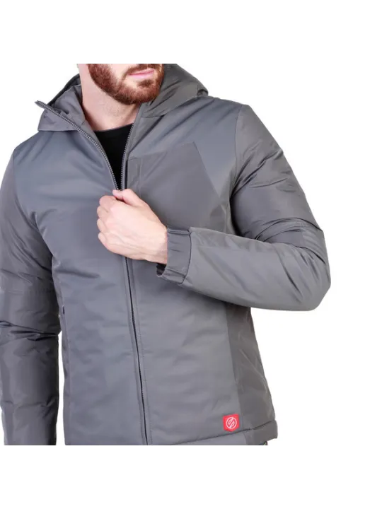 Graue technische Sparco Outdoorjacke