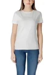 "Guess Active T-Shirts im Sale | Guess Active Women's Comfort Tee White online kaufen"|Planet-Deluxe