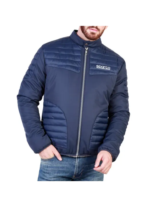 Sparco BLOOMINGTON_BLUE blaue Winterjacke