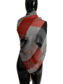 Scarves Elegant Silk Checkered Scarf 200,00 € 8032990454183 | Planet-Deluxe