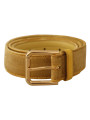 Belts Elegant Velvet Designer Gold-Buckled Belt 460,00 € 8052145627736 | Planet-Deluxe