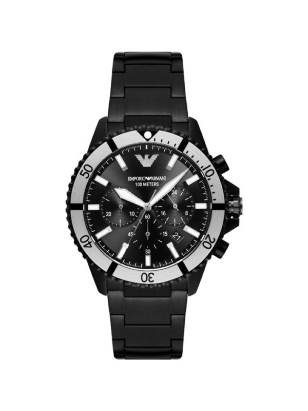 Watches for Men Sleek Black Steel Chronograph Timepiece 460,00 € 0723763296281 | Planet-Deluxe