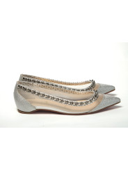 Flat Shoes Silver Flat Point Toe Shoe 680,00 € 795400869100 | Planet-Deluxe