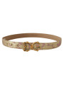 Belts Chic Gold and Pink Leather Belt 1.400,00 € 8054802932269 | Planet-Deluxe