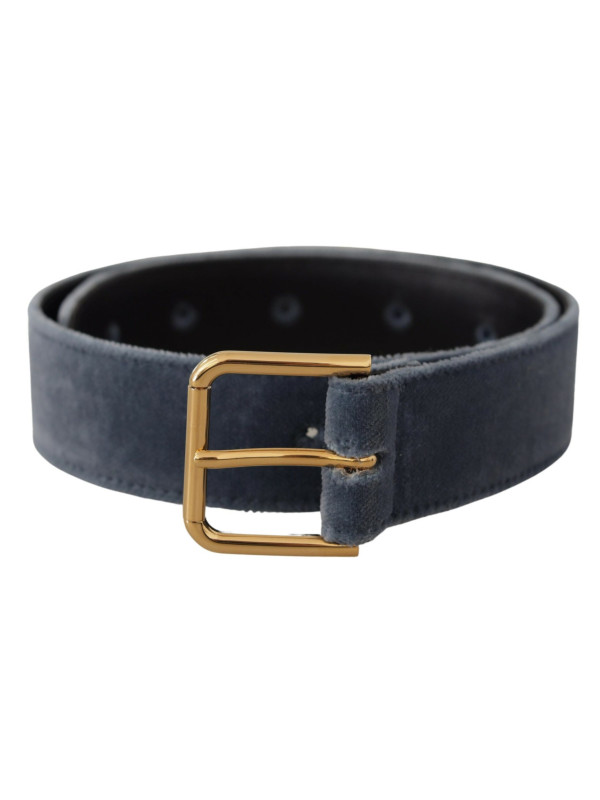 Belts Elegant Navy Velvet Designer Belt 730,00 € 8058301888591 | Planet-Deluxe