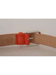 Belts Elegant Suede Leather Belt in Vibrant Orange 910,00 € 8058301888331 | Planet-Deluxe